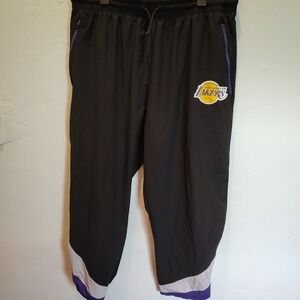 Los Angeles‎ Lakers Joggers Mens Sz XXLNBA Basketball Ultra Game Zip Pockets